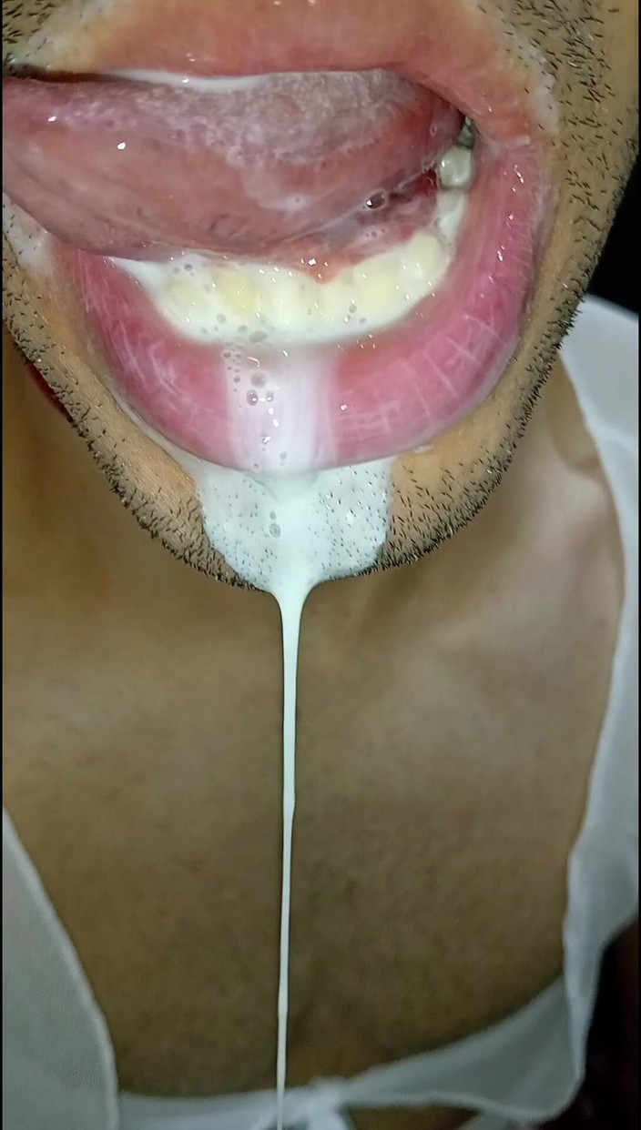 Rey rey: Sperma i min mun