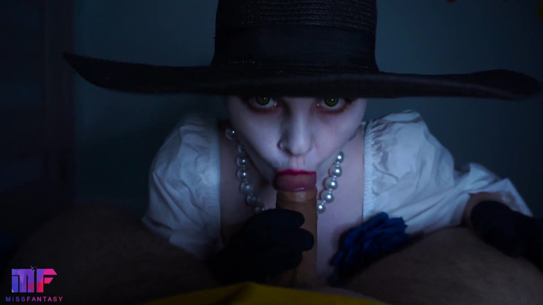 Miss Fantasy: Senhora Dimitrescu vai te foder. Cosplay. Vila residente do mal.