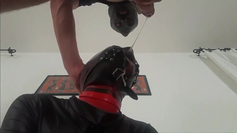 LauraOnHeels: MILF Boca follada con mordaza de anillo