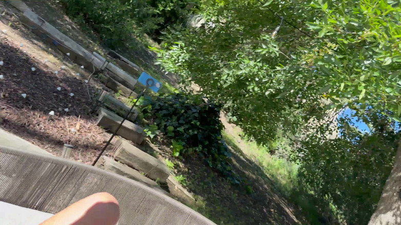 Alfiecinematic: MILF blonde miang September Summer dalam sudut pandangan pertama