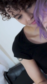 Interview + POV Blowjob