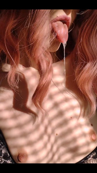 Is There a Kind Soul Here Who Would Lick the Saliva off My Tits?