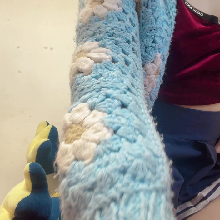 sweethanajapanese: Hana Sexy in College Skirt Outfit Perfext Body Good Ass