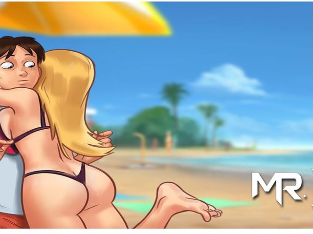 SummertimeSaga - Playing Bottle On The Beach # 81 (Mr Studio X)