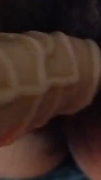 Homemade Sexy Lady Play Pussy with Dildo Hairy Mature Pussy