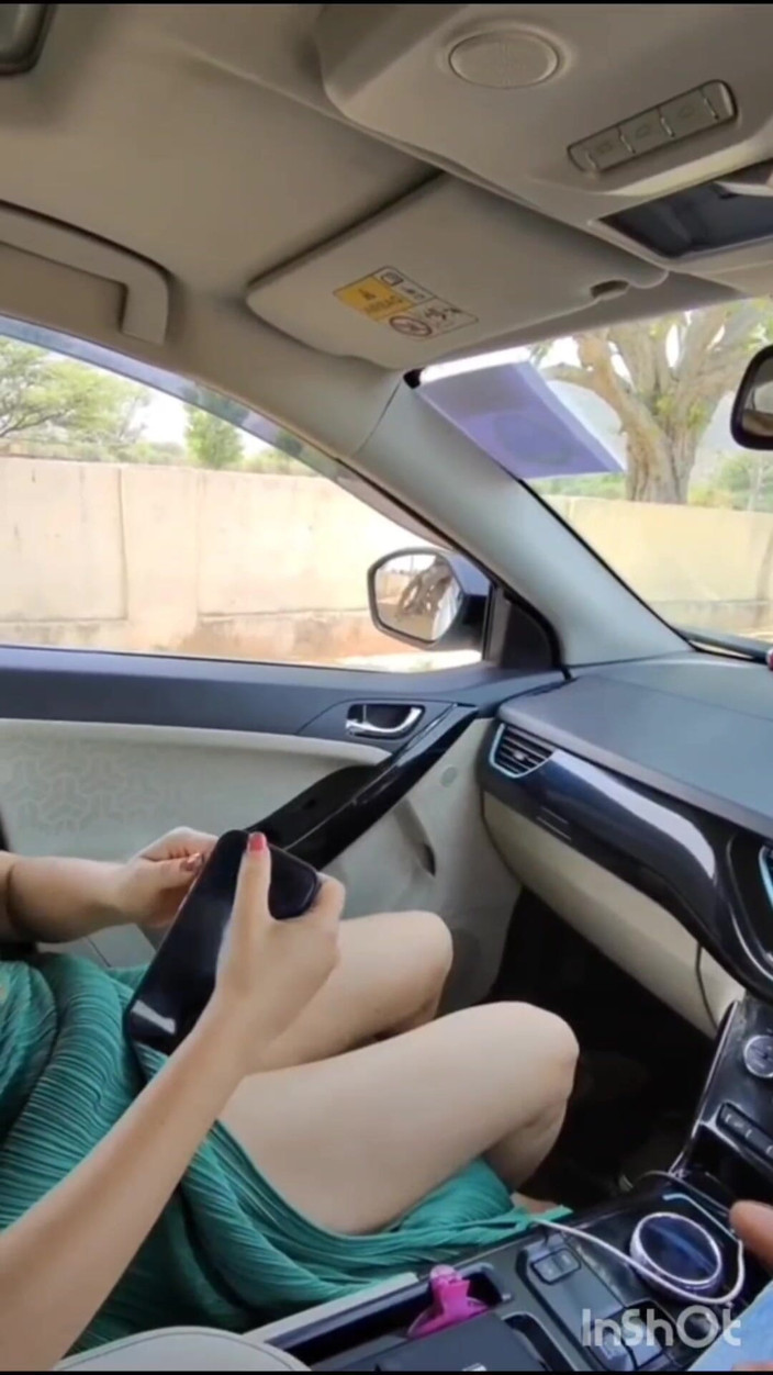 Asmita and sohom: Stranger Touch My Boobs in My Car (outdoor)