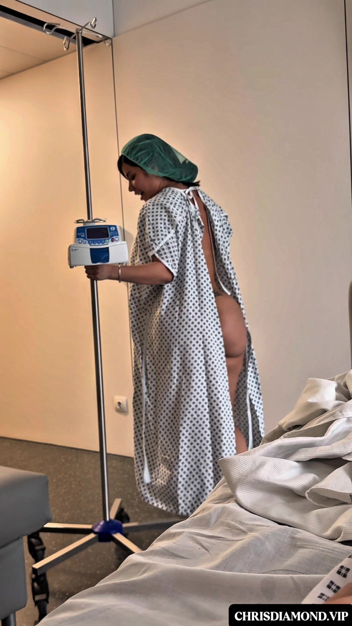 Chris Diamond: Une patiente se fait baiser à l’hôpital et reçoit un creampie