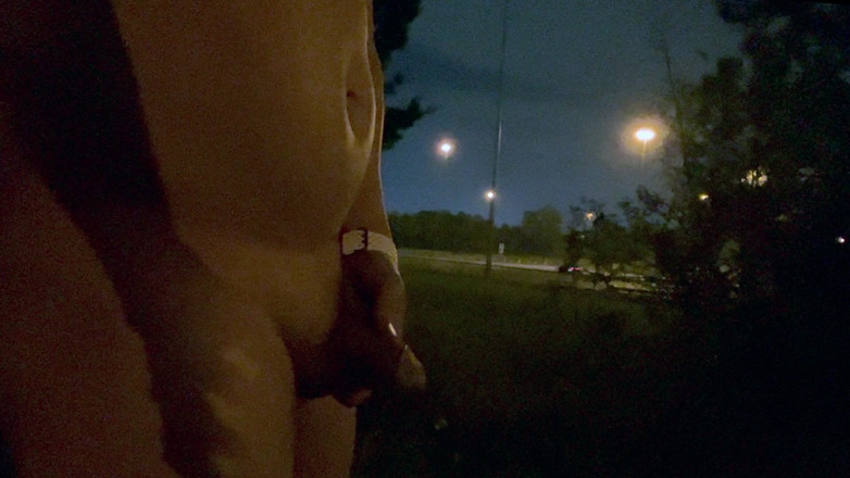 barenakedboy: 자정 길가 오줌 플렉스 : 벌거 벗은 근육 신 해방