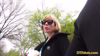 DTFSluts: Big boobs blonde slut from NYC