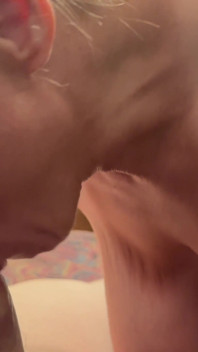 Mature Wife Sucking the Nut Out of Friends Dick and Swallowing