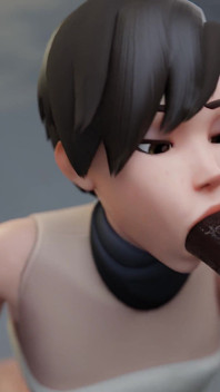Tracer Gets Bored and Services Two Bbcs - Premium 3D Overwatch Animation