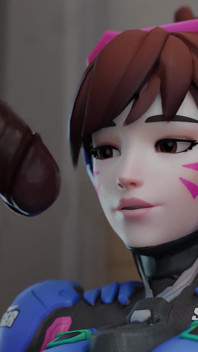 Hot D.va BBC Deepthroat Service & Tight Pussy Fuck in Condom - 3D Overwatch Animation