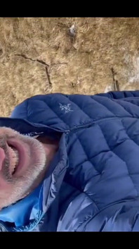 Guy Pissing While Skiing. Did You Get Outside?