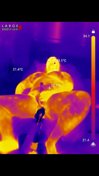 Första BBC sex maskin knull: oljad upp BBW kommer hårt på din massiva kuk, 15 min rida och cum nedräkning, POV Thermal
