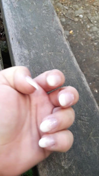 My Freshly Made French Nails