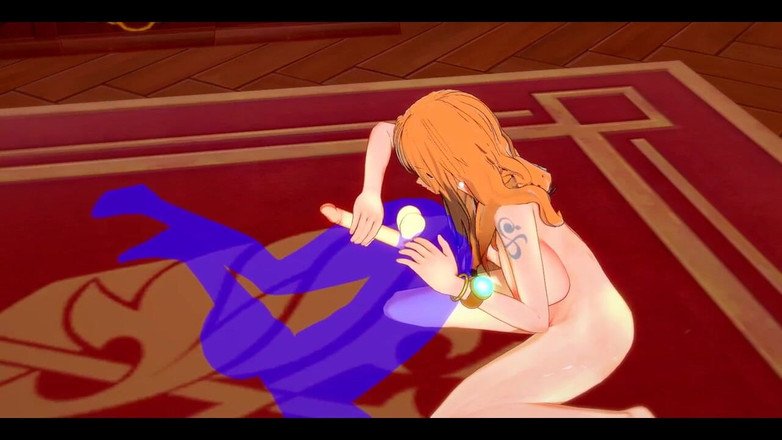 HentaiTubes: Jednodílná Hentai - Nami Hardsex - japonská asijská Manga Anime filmová hra...