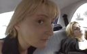 Hard Lesbians: Fete lez franceze care se distrează în mașină
