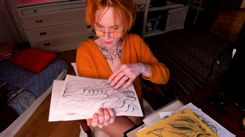 Wild bitch: Collegemeisje en haar kunst