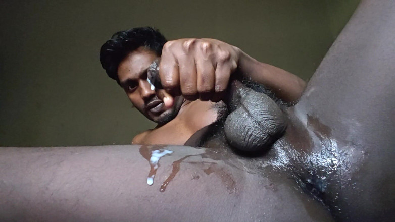 Charmer1999: Fingering My Asshole, Playing with My Balls, Jerking and Cumming...