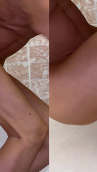 Drenaggio Dello Sperma 6. Bionda Sborra Fuori Dal Culo in Parte. Doccia Da Sola!
