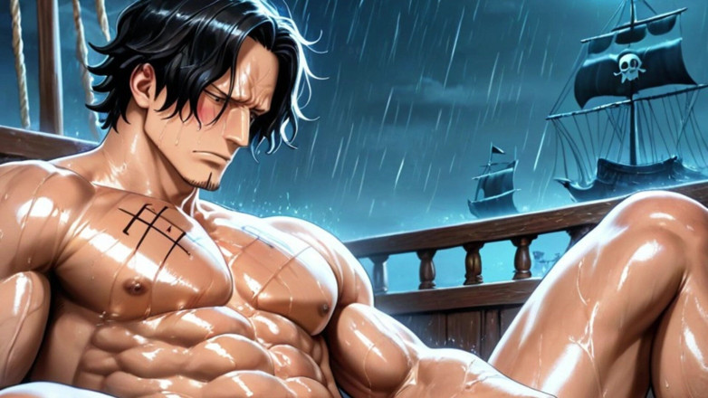 Trans-Men FTM Hentai: Ai генерує один шматок ftm порно пародія, аніме хентай yaoi слайд фото