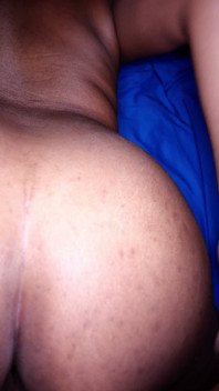 Ebony with Big Ass Takes My Creampie Deep