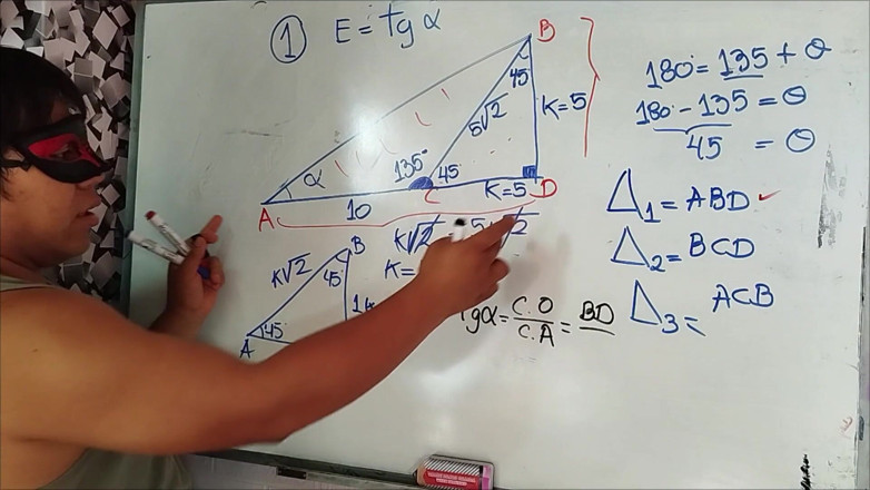 Rosaroja: Trigonometry: Remarkable Triangles - Exercise 1
