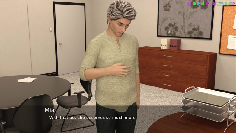 Porny Games: Istri hot proyek - cewek kantor dengan fetish nakal (87)