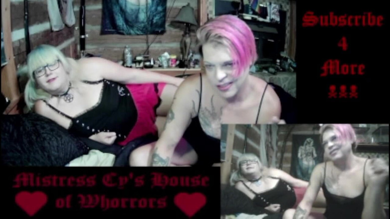 House of whorrors vault of darkness: Cyanide's House of Whorrors 9.23.21 Show Translesbian XXX