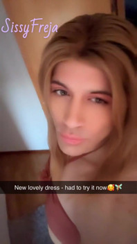 Sissyfreja in New Sexy Dress