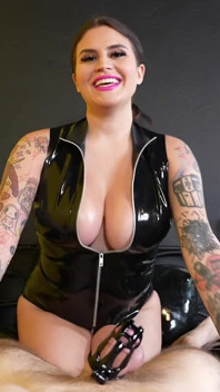 Chastity POV Tease - Miss Roper