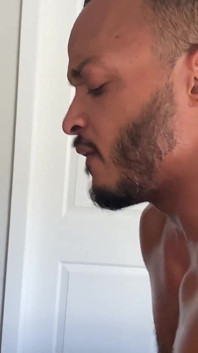 Thick, Chiseled Latino Fucks Juicy Black Ass