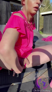 Pembe Teras Sissy Kayıp Anal Yılan