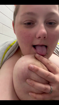 I Love Playing with My Massive Tits