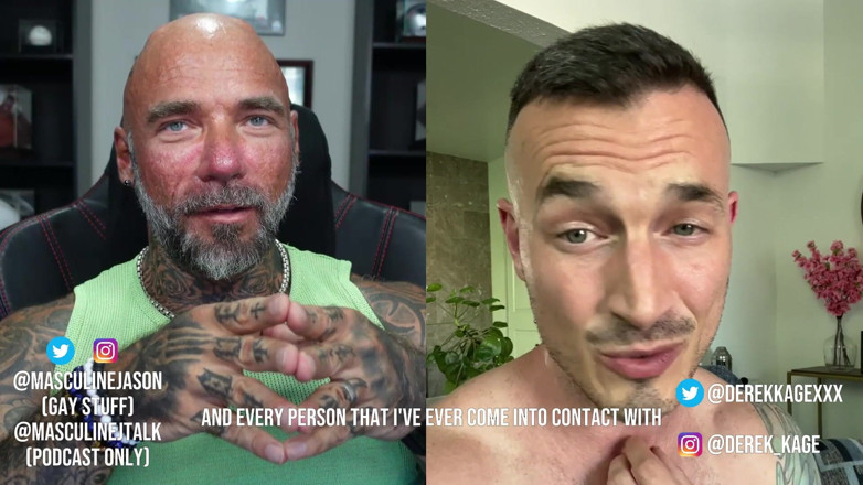 Raw and Uncensored with Masculine Jason: Wyznania gwiazdy porno - Derek Cage (odcinek 87)