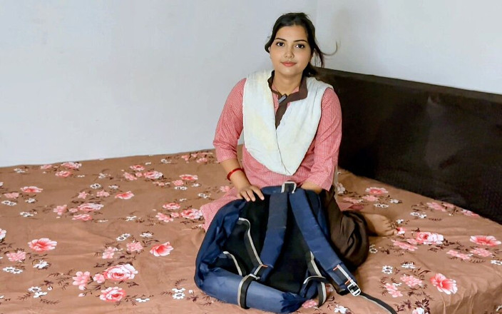 MumbaiBoy: Desi college ragazza scopa insegnante da sola a casa da...