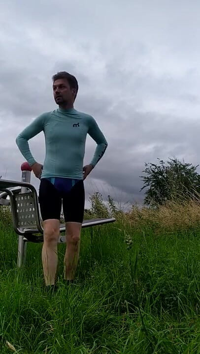 Olisa: Exercise in my new sportsdress