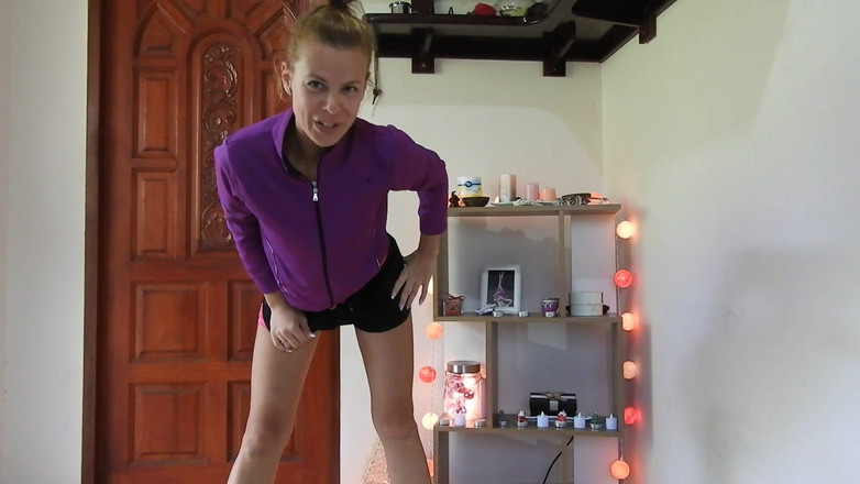 MissAnja_FH: Sweaty Clothes and Squirting Pussy, day 3