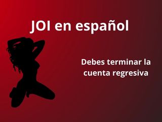 Theacher sex: Joi dalam bahasa spanyol, kamu harus selesai hitung mundurnya