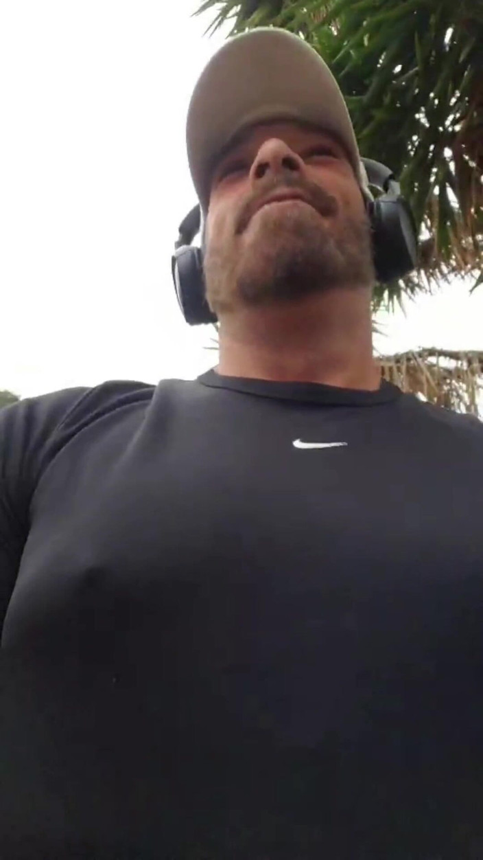 BBIG: Showing off My Big Bulge on the Street