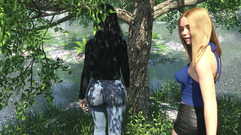 3D Cartoon Porn: Erotica 10 - Mandi Air Terjun Bertelanjang Atas Lilly dengan Ren dan...