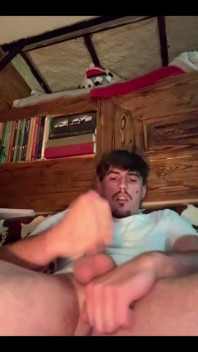 Milking and Dirty Talking About Our Local Forest and Watching Cum so Hard for Me