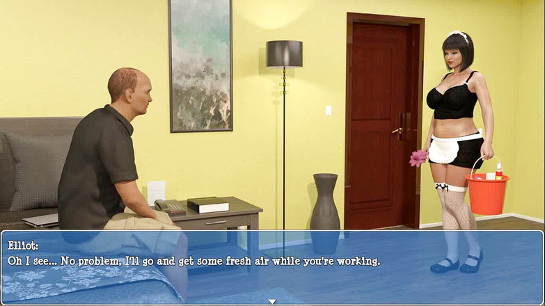 Dirty GamesXxX: Lily of the Valley: služebná s análním kolíkem v zadku