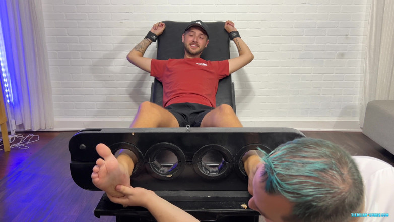 Ticklish Chubs: Dimitri Tickled &amp; Jerked