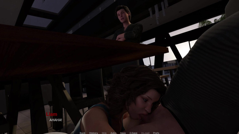 3D Cartoon Porn: Lontano da casa 40 - liam scopa lily e riceve un pompino...