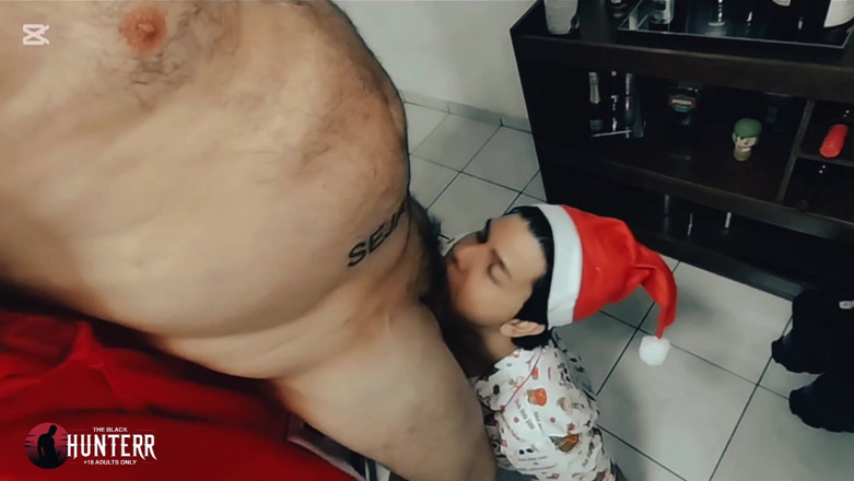 TheBlacKHunterr: The Big and Thick Christmas Gift