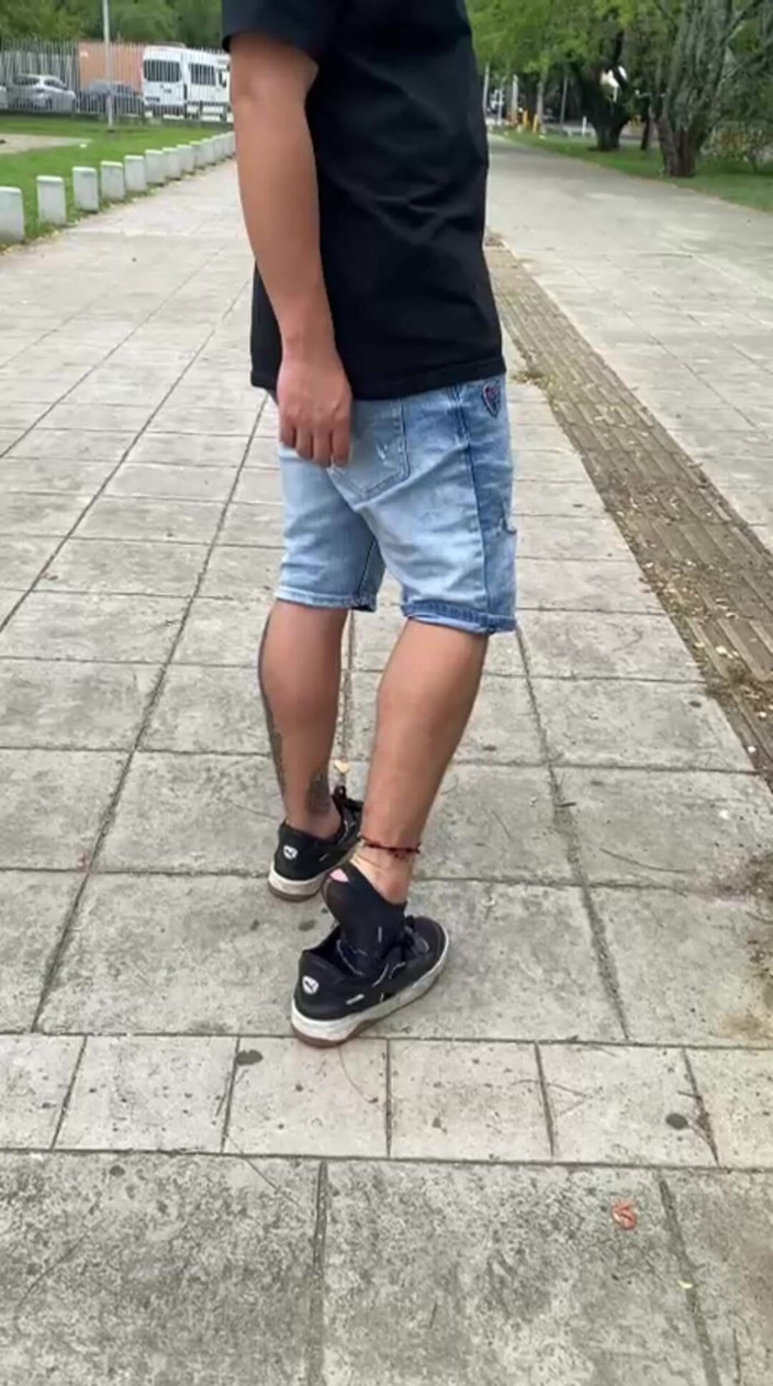 Mr Feet Colombia: Я позволяю тебе наслаждаться моими потными и порванными чулками от долгих прогулок