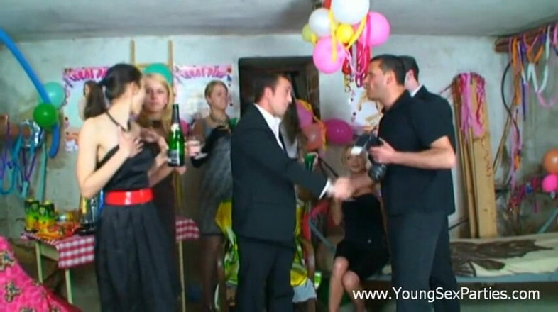 Young Sex Parties: Happy fucking birthday!