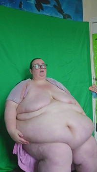SSBBW Fat Body Massage with Cream
