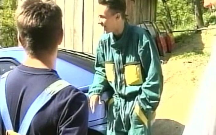 Gay 90's Vintage Porn: エロティックな味を味わう男性 #4